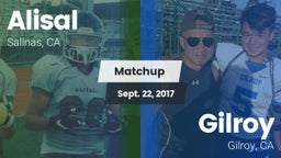 Matchup: Alisal vs. Gilroy  2017
