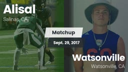 Matchup: Alisal vs. Watsonville  2017