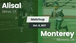 Matchup: Alisal vs. Monterey  2017