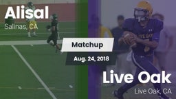 Matchup: Alisal vs. Live Oak  2018