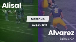 Matchup: Alisal vs. Alvarez  2018