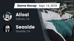 Recap: Alisal  vs. Seaside  2018