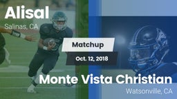 Matchup: Alisal vs. Monte Vista Christian  2018