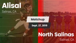 Matchup: Alisal vs. North Salinas  2019