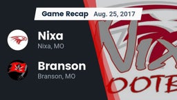 Recap: Nixa  vs. Branson  2017