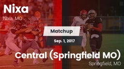 Matchup: Nixa  vs. Central  (Springfield MO) 2017