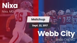 Matchup: Nixa  vs. Webb City  2017