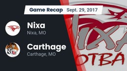 Recap: Nixa  vs. Carthage  2017