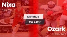 Matchup: Nixa  vs. Ozark  2017