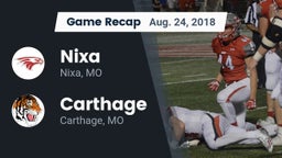 Recap: Nixa  vs. Carthage  2018