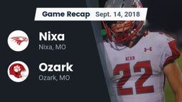 Recap: Nixa  vs. Ozark  2018