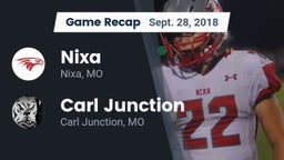 Recap: Nixa  vs. Carl Junction  2018