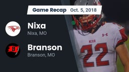 Recap: Nixa  vs. Branson  2018