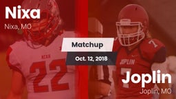 Matchup: Nixa  vs. Joplin  2018