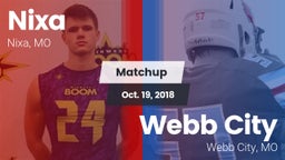 Matchup: Nixa  vs. Webb City  2018