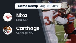 Recap: Nixa  vs. Carthage  2019