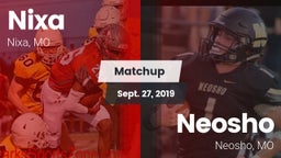 Matchup: Nixa  vs. Neosho  2019