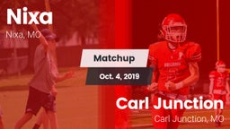 Matchup: Nixa  vs. Carl Junction  2019