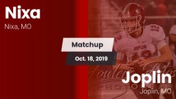 Matchup: Nixa  vs. Joplin  2019