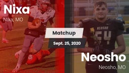 Matchup: Nixa  vs. Neosho  2020