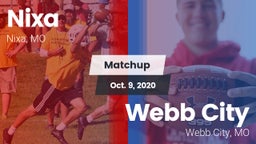 Matchup: Nixa  vs. Webb City  2020