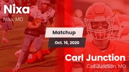 Matchup: Nixa  vs. Carl Junction  2020
