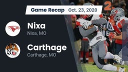 Recap: Nixa  vs. Carthage  2020