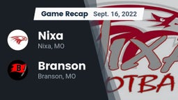 Recap: Nixa  vs. Branson  2022