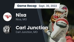 Recap: Nixa  vs. Carl Junction  2022