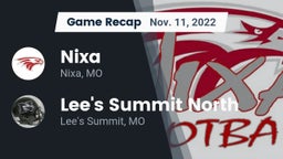 Recap: Nixa  vs. Lee's Summit North  2022
