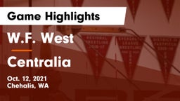 W.F. West  vs Centralia  Game Highlights - Oct. 12, 2021