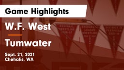 W.F. West  vs Tumwater  Game Highlights - Sept. 21, 2021