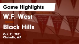 W.F. West  vs Black Hills  Game Highlights - Oct. 21, 2021