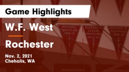 W.F. West  vs Rochester  Game Highlights - Nov. 2, 2021