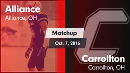 Matchup: Alliance vs. Carrollton  2016