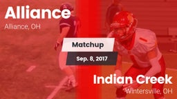 Matchup: Alliance vs. Indian Creek  2017