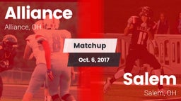 Matchup: Alliance vs. Salem  2017