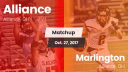 Matchup: Alliance vs. Marlington  2017