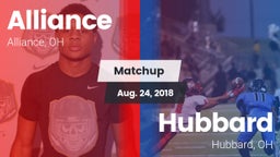 Matchup: Alliance vs. Hubbard  2018