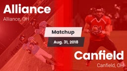 Matchup: Alliance vs. Canfield  2018