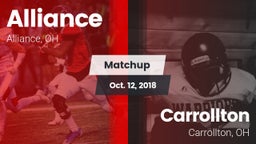 Matchup: Alliance vs. Carrollton  2018