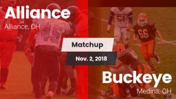 Matchup: Alliance vs. Buckeye  2018