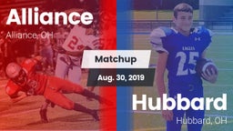 Matchup: Alliance vs. Hubbard  2019