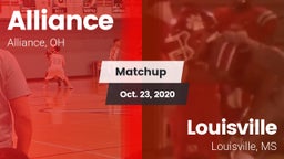 Matchup: Alliance vs. Louisville  2020