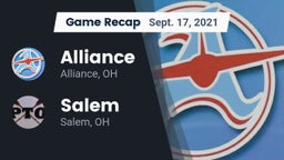 Recap: Alliance  vs. Salem  2021