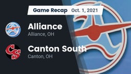 Recap: Alliance  vs. Canton South  2021