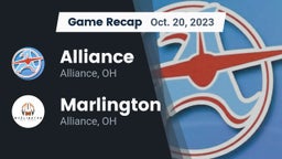 Recap: Alliance  vs. Marlington  2023