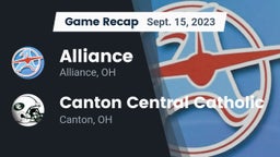 Recap: Alliance  vs. Canton Central Catholic  2023