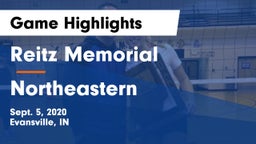 Reitz Memorial  vs Northeastern  Game Highlights - Sept. 5, 2020