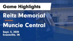 Reitz Memorial  vs Muncie Central  Game Highlights - Sept. 5, 2020
